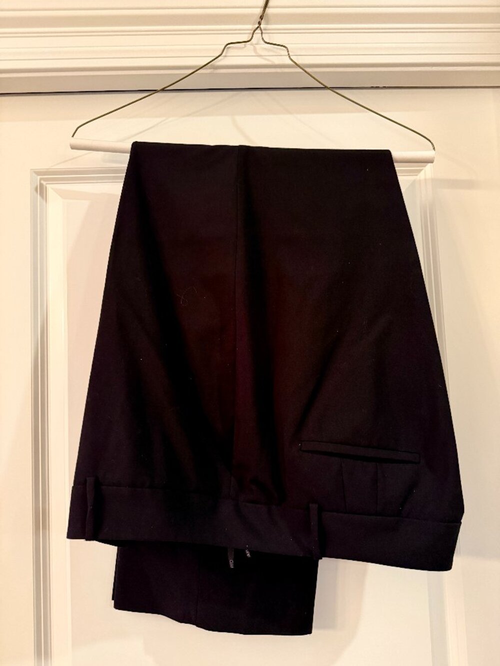 Calvin Klein Women’s Black Slacks Size 14W Curvy Fit Stretch Dress Pants